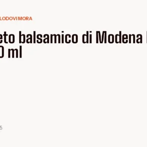 Aceto balsamico di Modena IGP 500 ml