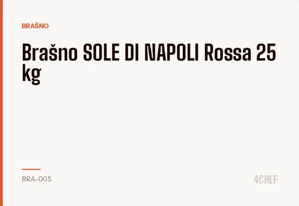 Brašno SOLE DI NAPOLI Rossa 25 kg