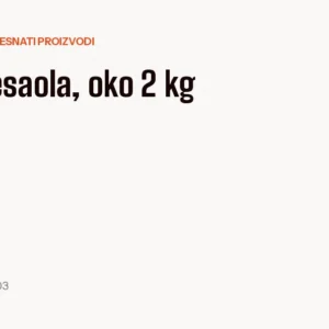 Bresaola, oko 2 kg