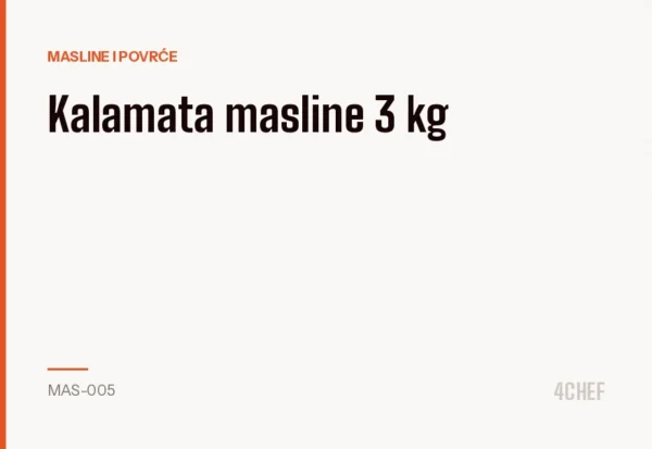 Kalamata masline 3 kg