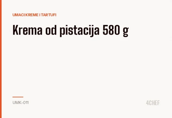 Krema od pistacija 580 g