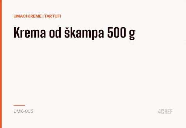 Krema od škampa 500 g
