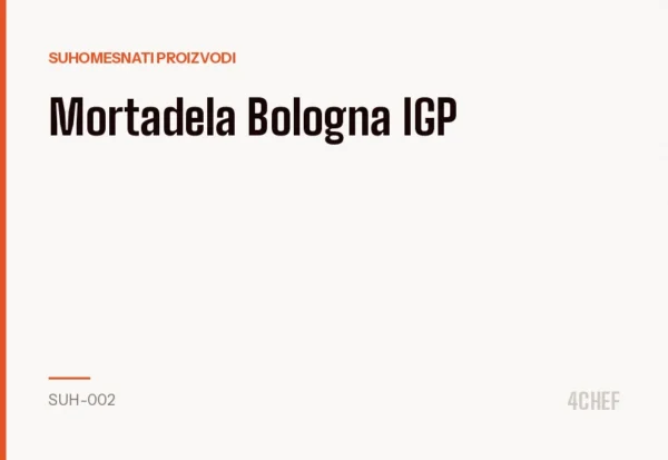 Mortadela Bologna IGP