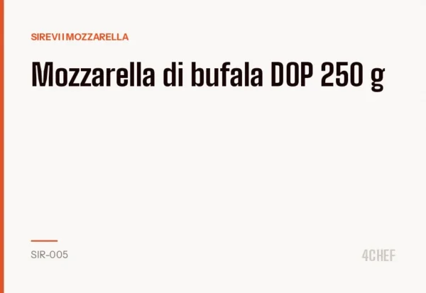 Mozzarella di bufala DOP 250 g