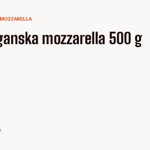 Veganska mozzarella 500 g